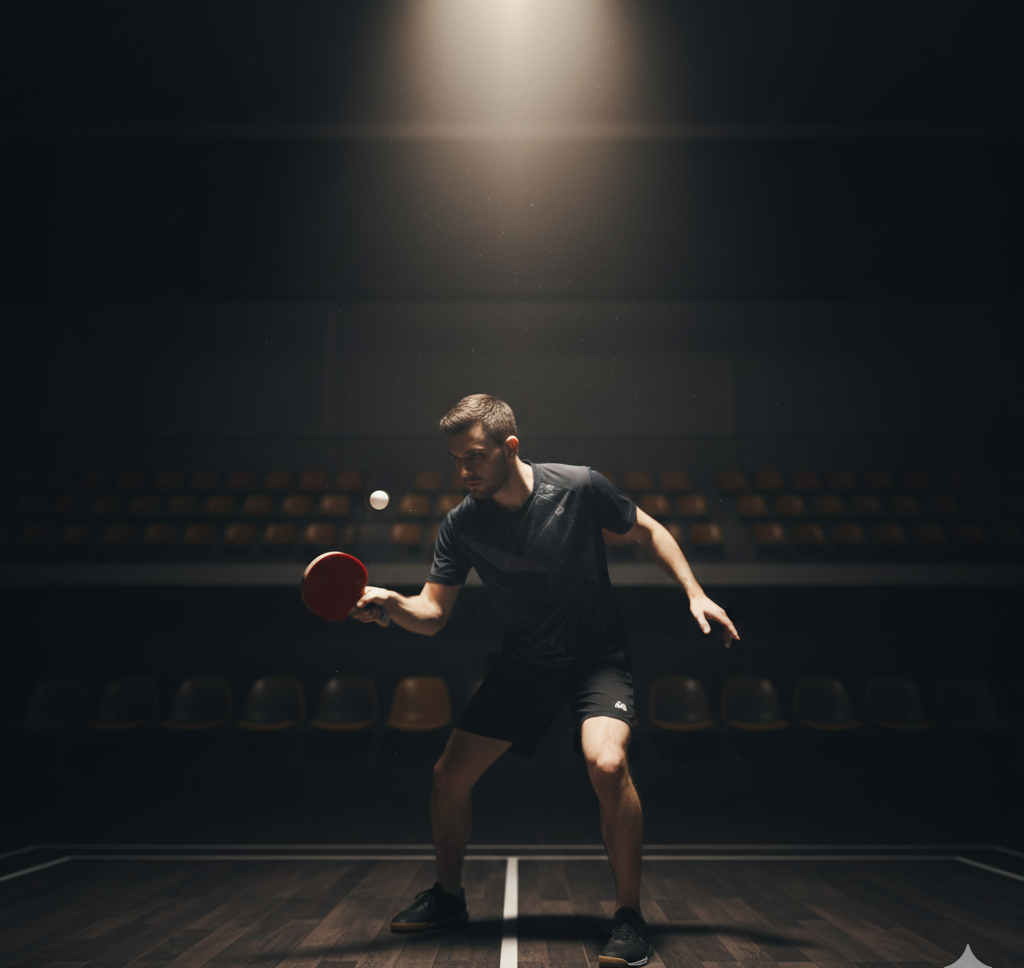 Tenis de masă — imagine cinematică